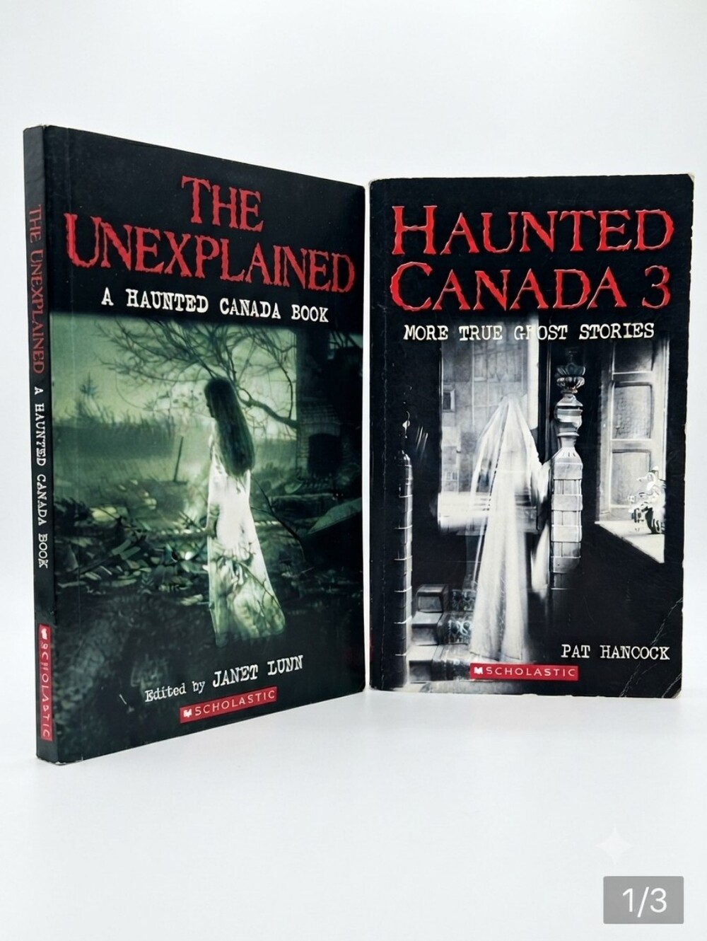👻 Scholastic Bundle 🇨🇦 Haunted Canada 3 + The Unexplained (Ghost Stories)